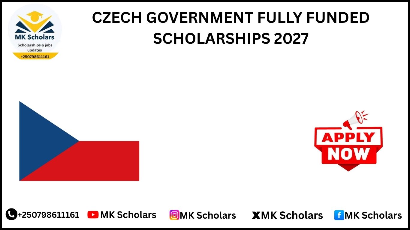 CZECH GOVERNMENT FULLY FUNDED SCHOLARSHIPS 2027